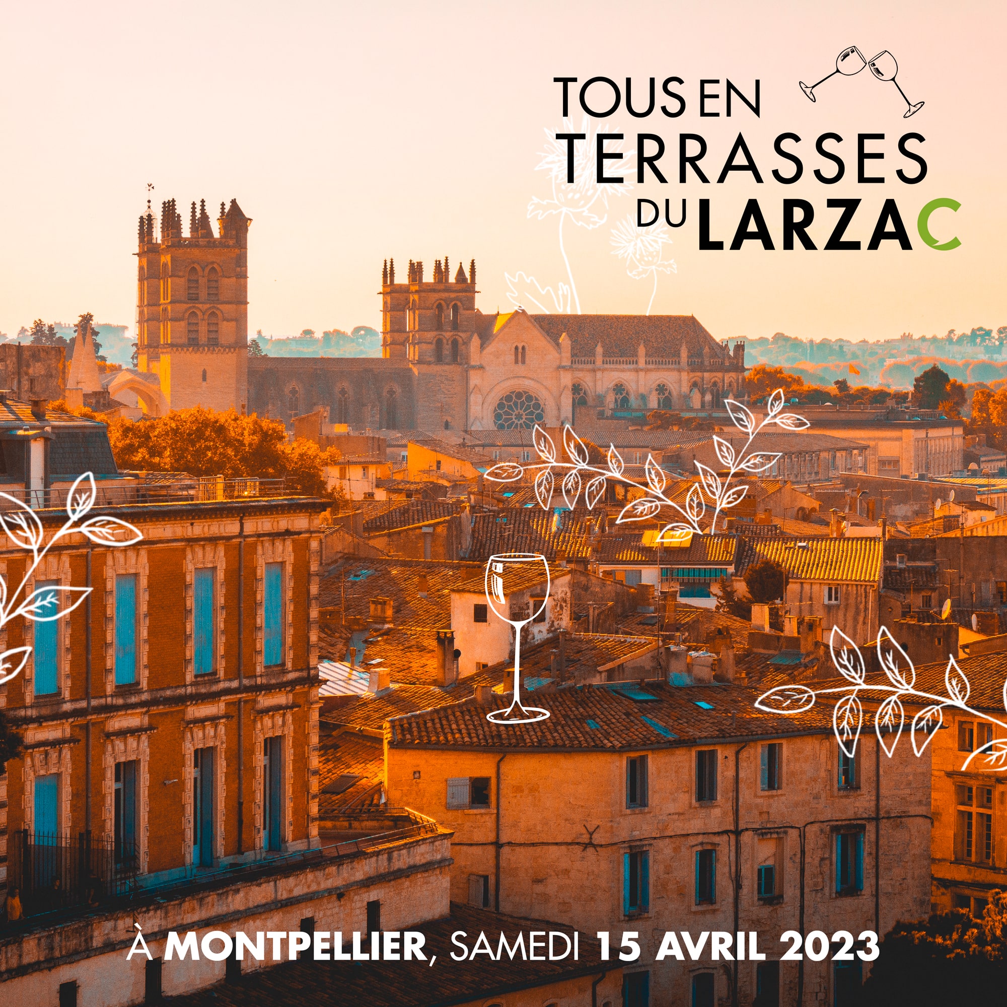 Tous en Terrasses du Larzac _ 15 Avril 2023 _ Montpellier