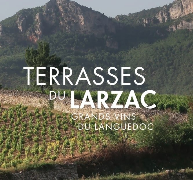 du AOC Larzac Grands vins Terrasses • du Red • wines Languedoc