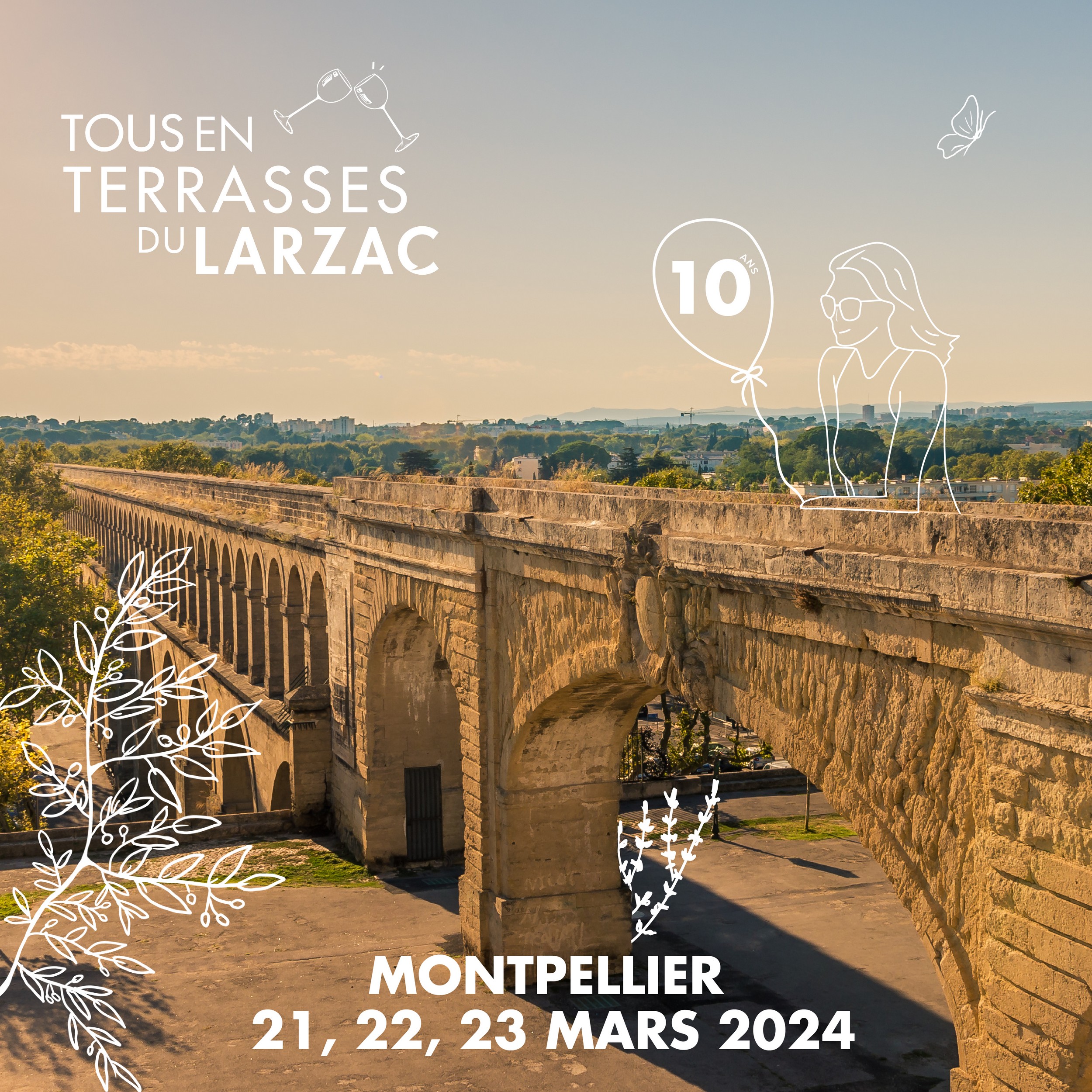 Tous en Terrasses du Larzac, 21, 22 et 23 mars 2024 à Montpellier