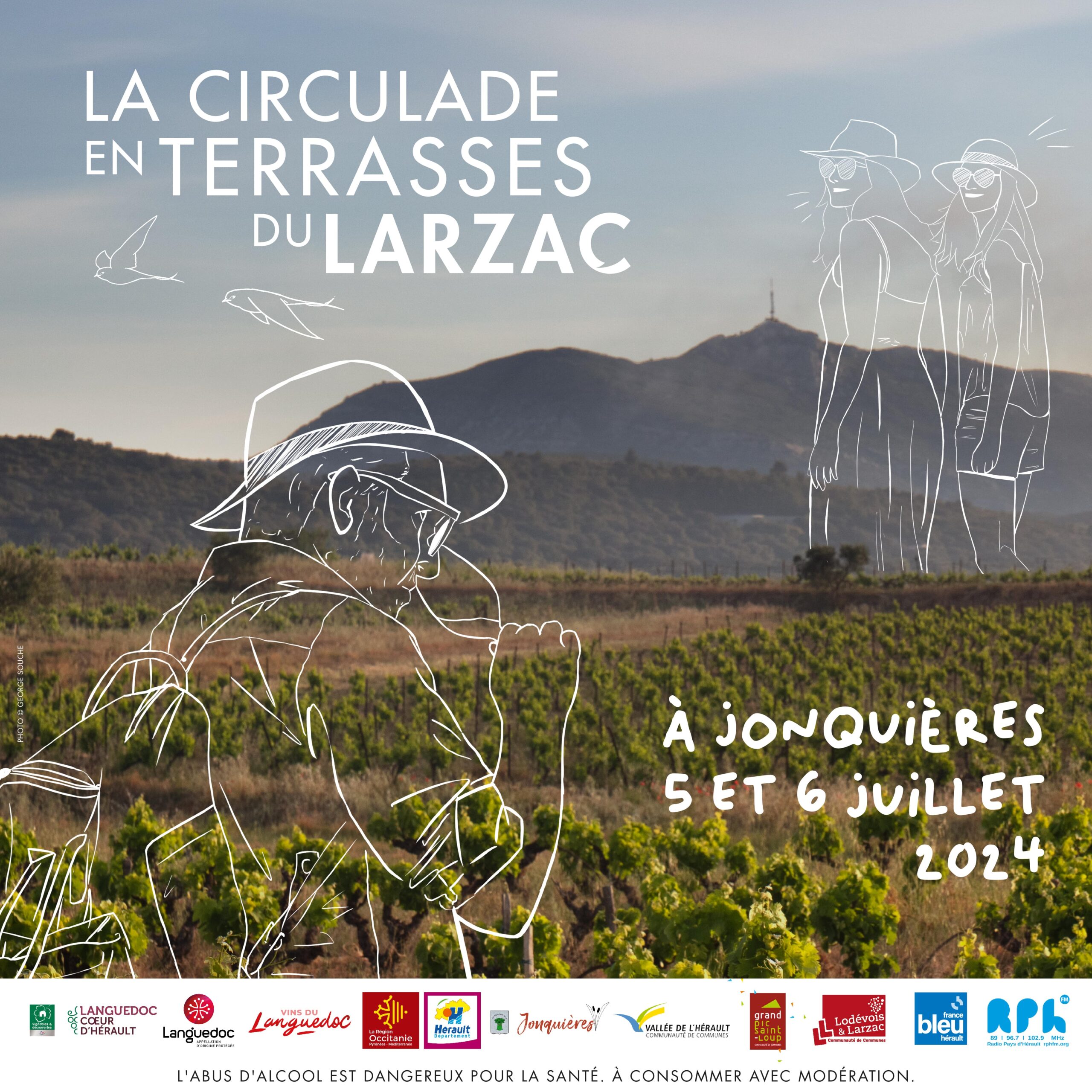 Circulade vigneronne en Terrasses du Larzac 2024